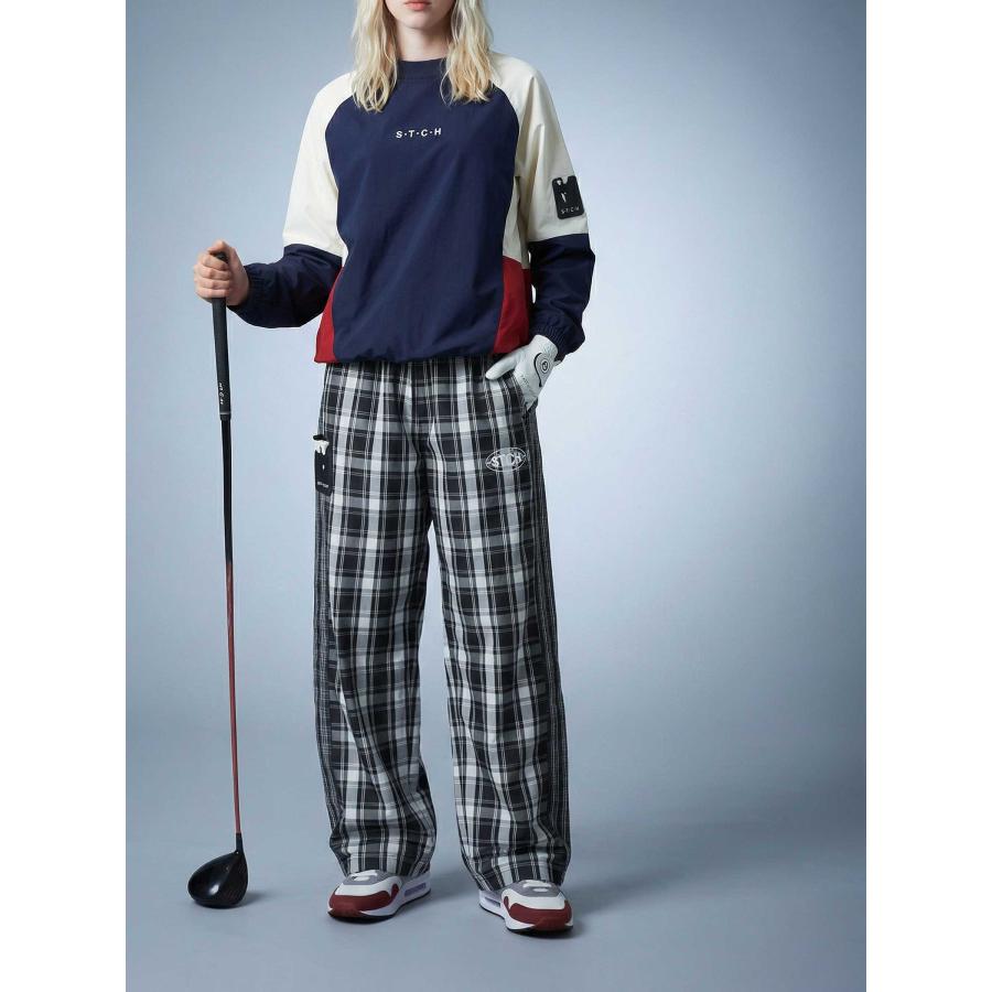 antiqua（アンティカ） ANTIQUA GOLF×STCH ワイドパンツ メンズ 送料