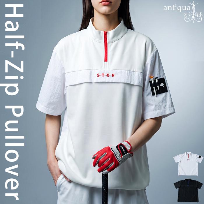 antiqua（アンティカ） ANTIQUA GOLF×STCH プルオーバー レディース