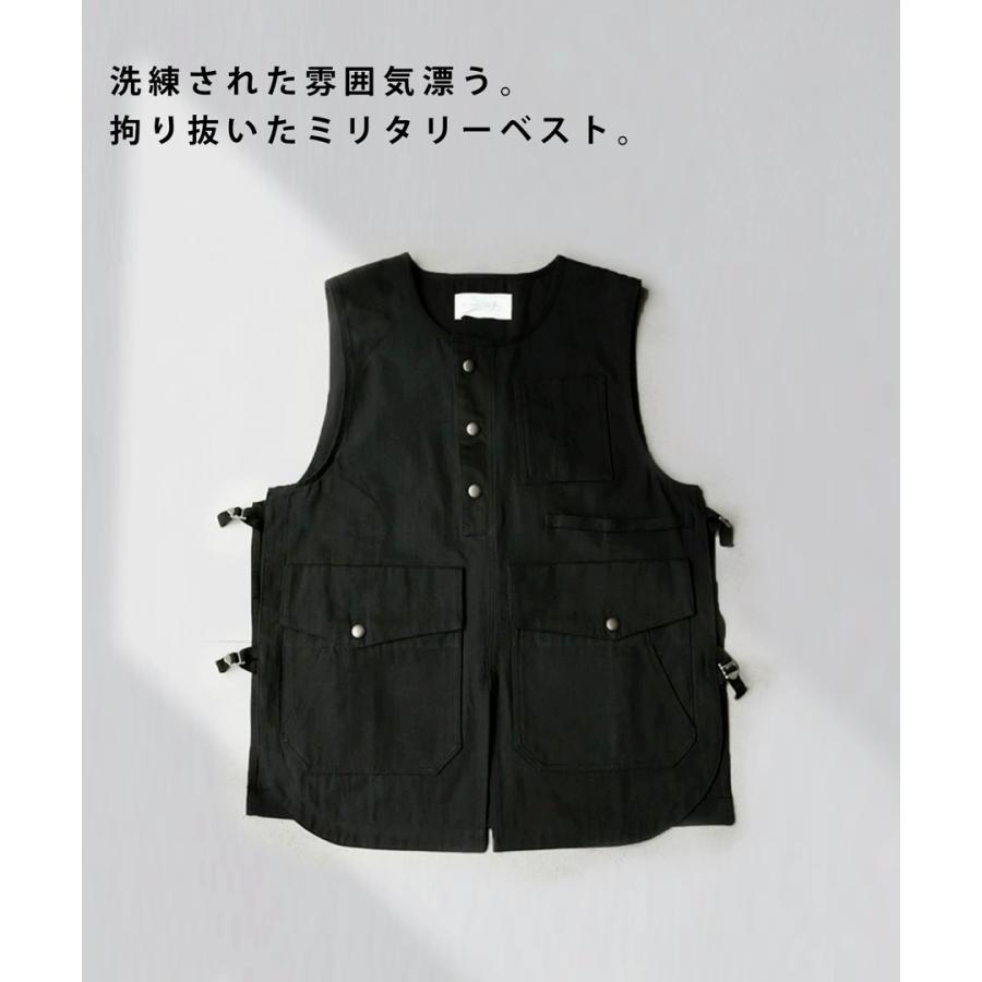 ミリタリーベスト antiqua BIGバーゲン50％OFF！最終戦8日18時〜更にお得