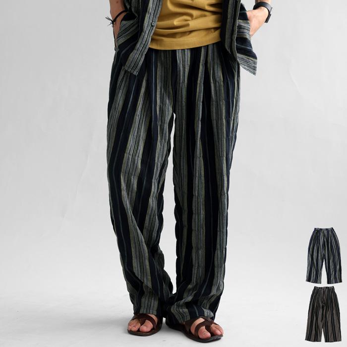 ワイドパンツ パンツ メンズ ボトムス ロング 送料無料・再販。メール便不可【Z】 | antiqua