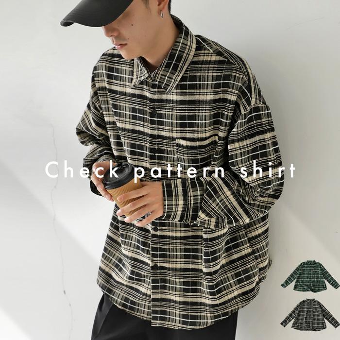 antiqua（アンティカ） チェック柄シャツ シャツ メンズ トップス 長袖