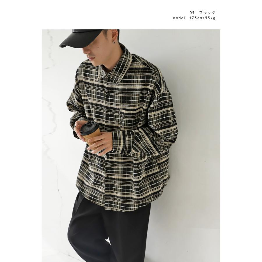 antiqua（アンティカ） チェック柄シャツ シャツ メンズ トップス 長袖