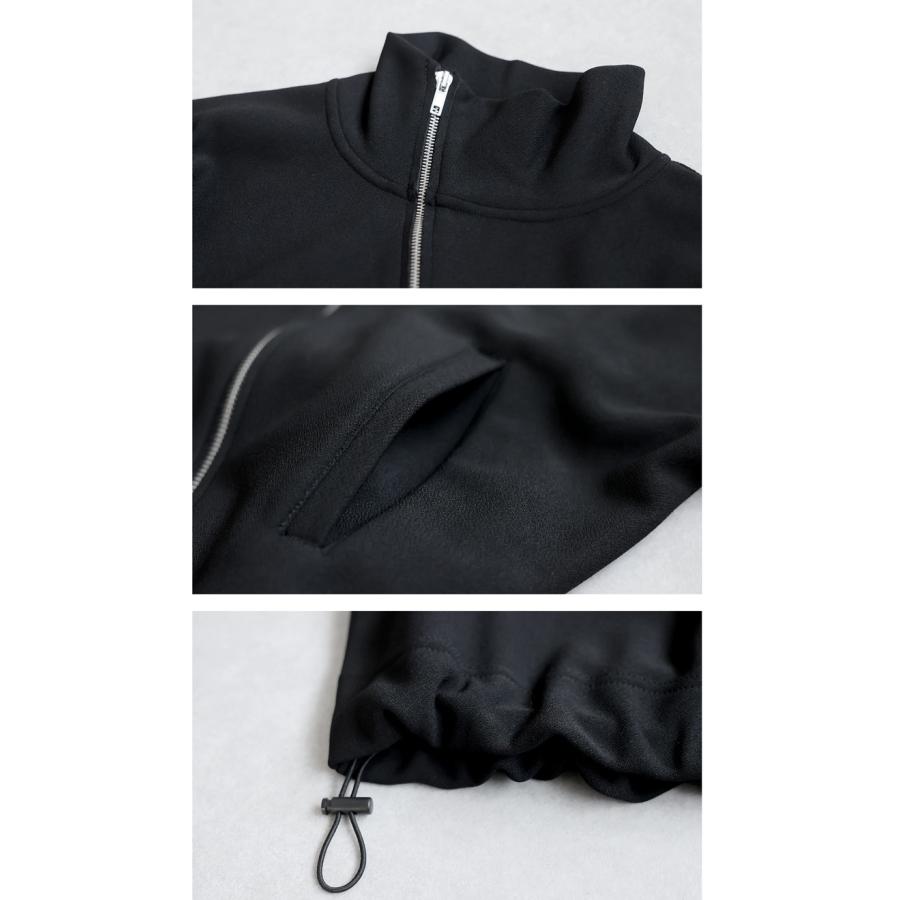 antiqua（アンティカ） 斜めZIP 裏起毛 ジョーゼットジャケット メンズ