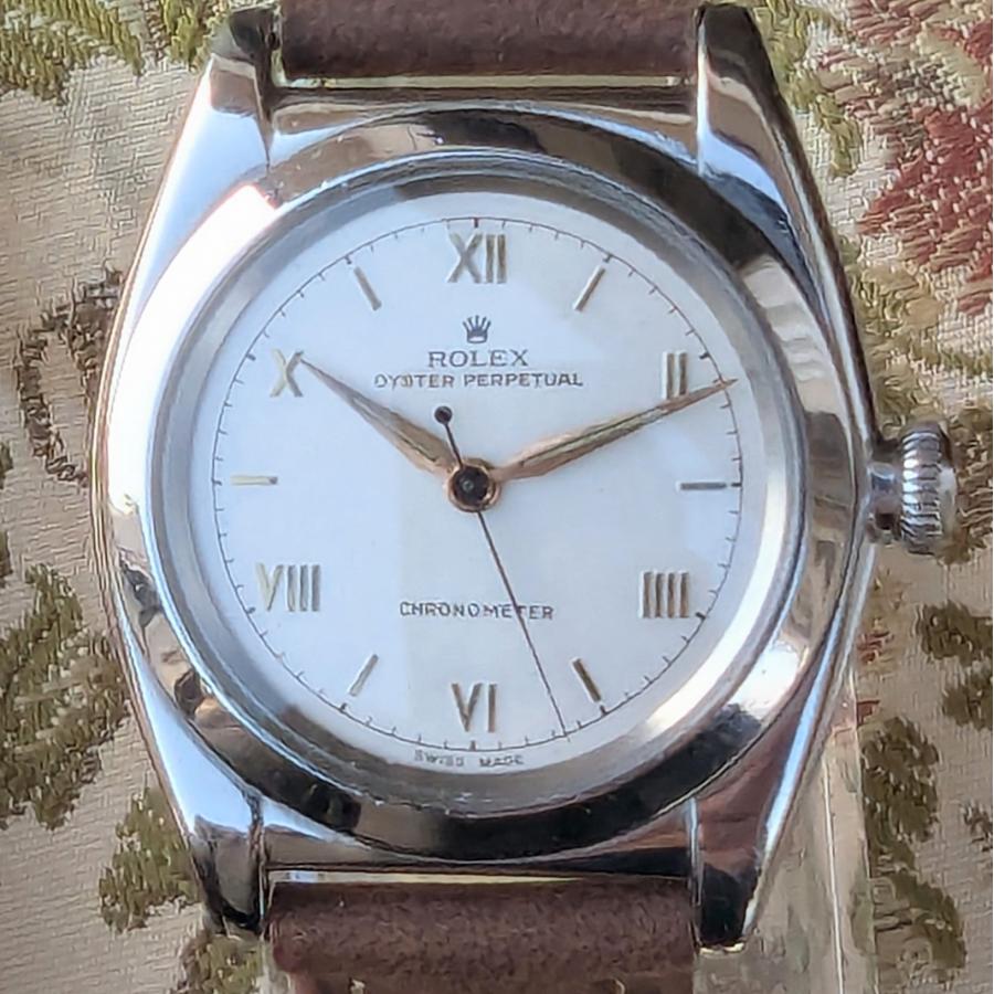 ROLEX（ロレックス） 1940年代 ROLEX OYSTER PERPETUAL バブルバック