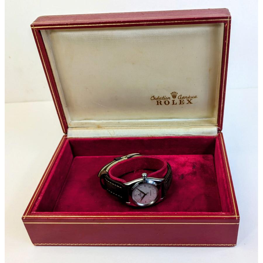 1942年前後 ROLEX オイスターパーペチュアル バブルバック リダン Ref.3869 シルバー アンティーク品 レディース 腕時計 ロレックス ROLEX オイスターパーペチュアル バブルバック リダン 1942