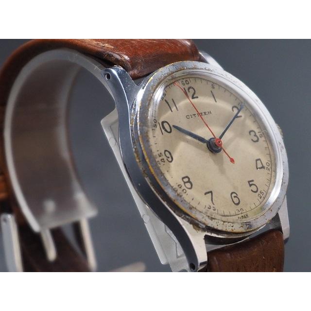 CITIZEN シチズン A中三針 手巻き 出車式 全数字文字盤 センター CITIZEN シチズン A中三針 手巻き 出車式 全数字文字盤 センター