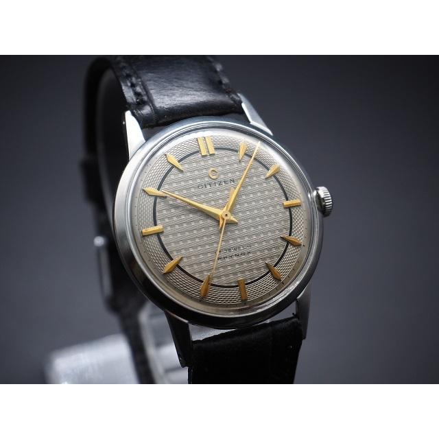 CITIZEN（シチズン） 新本中三針 S中三針 手巻き センターセコンド