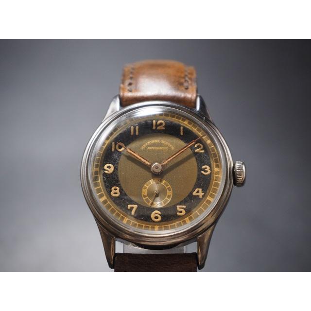 NATIONAL WATCH スイス製 17石 自動巻き 腕時計 アンティーク