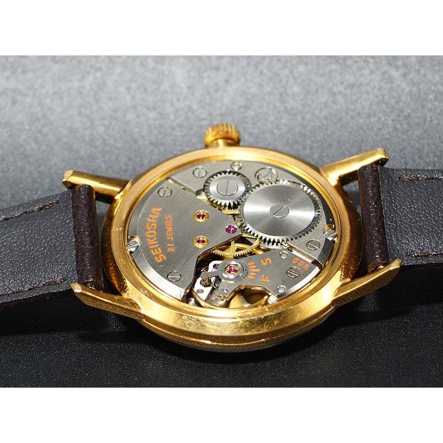 SEIKO CROWN DIASHOCK 19JEWELS 稼働品 Crown（SEIKO） デッドストック セイコー クラウン Seiko Crown
