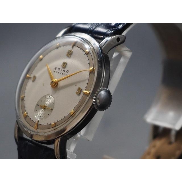SEIKO 精工舎 セイコー 新10B型 15石 スモセコ SEIKO 1940's SEIKO 精工舎 セイコー 新10B型 15石 スモセコ SEIKO 1940's