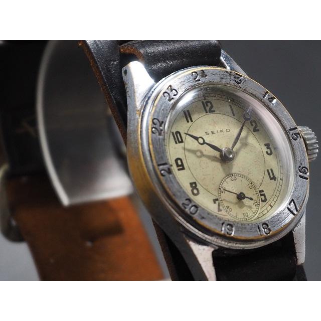 SEIKO 精工舎 セイコー モリス型 二重ケース 24時表示 スモセコ SEIKO 精工舎 セイコー モリス型 二重ケース 24時表示 スモセコ