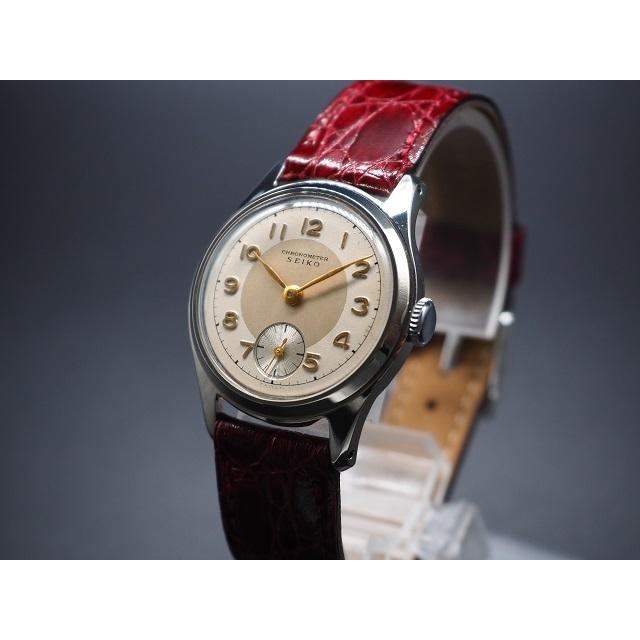 SEIKO（セイコー） 精工舎 バナナ型 新10A型 スモセコ 昭和レトロ