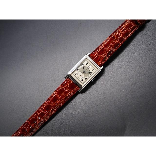 SEIKO 精工舎 セイコー ネーション スモセコ 角型 昭和初期 SEIKO 精工舎 セイコー ネーション スモセコ 角型 昭和初期