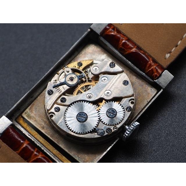 SEIKO 精工舎 セイコー ネーション スモセコ 角型 昭和初期 SEIKO 精工舎 セイコー ネーション スモセコ 角型 昭和初期