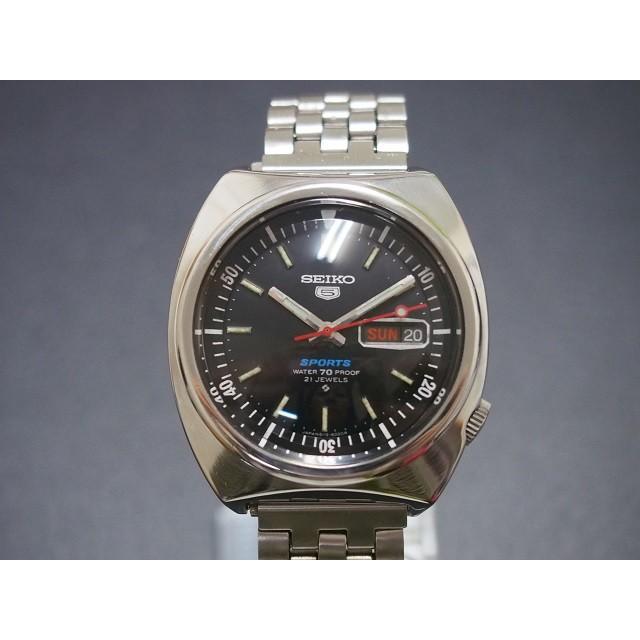 SEIKO セイコー 5 SPORTS ファイブ スポーツ 21石 ブラック 昭和 SEIKO セイコー 5 SPORTS ファイブ スポーツ 21石 ブラック 昭和