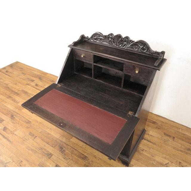 ライティングビューロー イギリスアンティーク家具 英国 ライティング