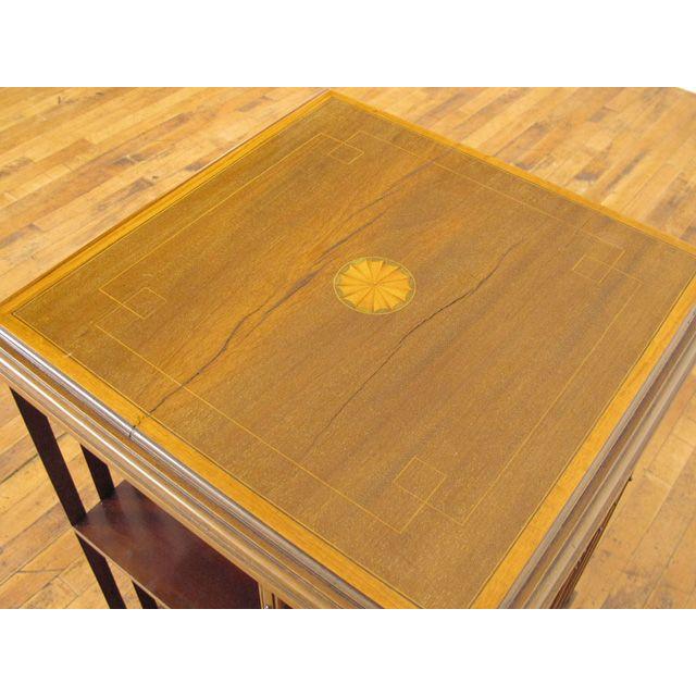 リボルビングブックケース 44077 回転式の本棚 すっきりと上品な