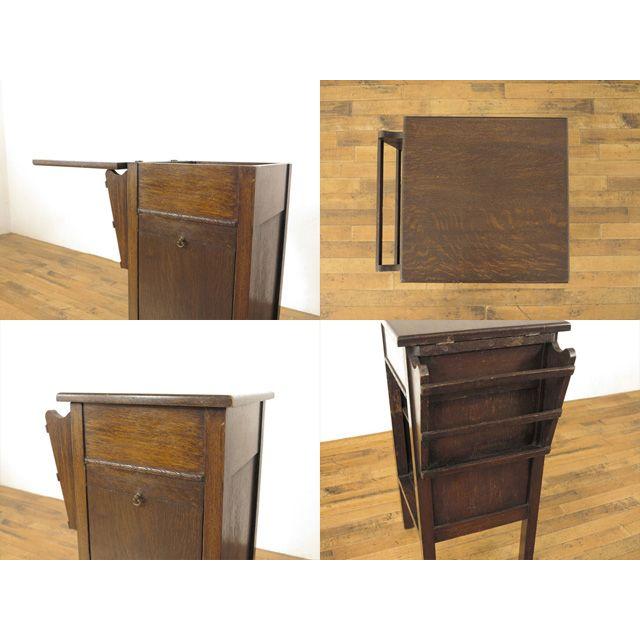 アンティーク　サイドチェスト サイドキャビネット 51719 小ぶりなのに欲張りな収納アイテム イギリス