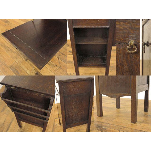 アンティーク　サイドチェスト サイドキャビネット 51719 小ぶりなのに欲張りな収納アイテム イギリス