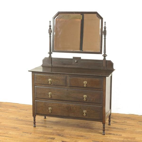 国産 エレガントな雰囲気 英国ドレッサー 深く落ち着いた色 鏡台 化粧台 アンティーク 家具 19年頃 イギリス a 安い購入 Zoetalentsolutions Com