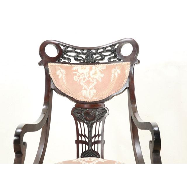 アンティーク家具 イギリス アームチェア アンティークチェア