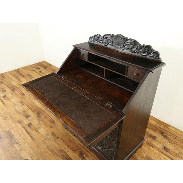 1880年頃 イギリス アンティーク家具 ライティングビューロー