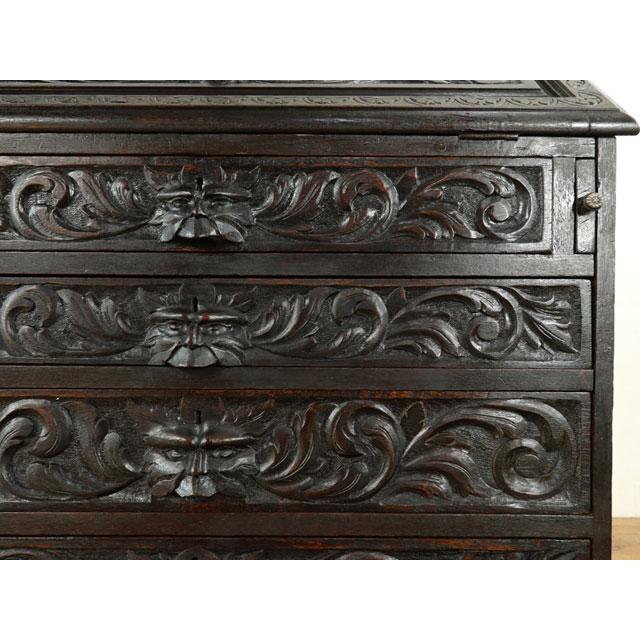 1880年頃 イギリス アンティーク家具 ライティングビューロー