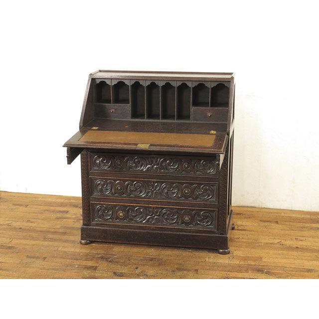 1880年頃 ライティングビューロー イギリスアンティーク家具