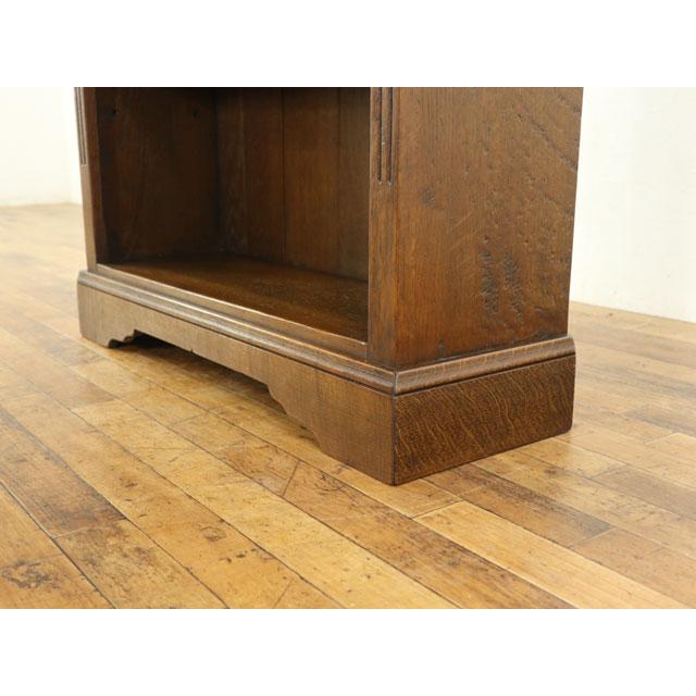 幅77.5×奥27×高95.5cm オープンブックケース 背板までもしっかりとした