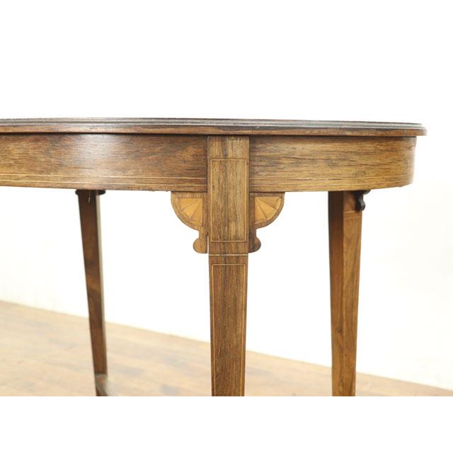 サイドテーブル 大きめサイズ 楕円形タイプ すっきり上品 おしゃれ