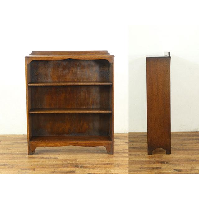 幅85×奥24×高100.5cm オープンブックケース 見せる収納 可愛らしい