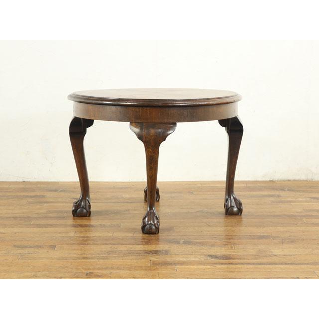アメリカンヴィンテージ家具】クロウ＆ボール脚 コーヒーテーブル