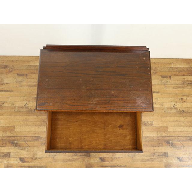 アンティーク チェスト 幅76.5×奥44×高127cm 引き出し6段 取っ手金具の