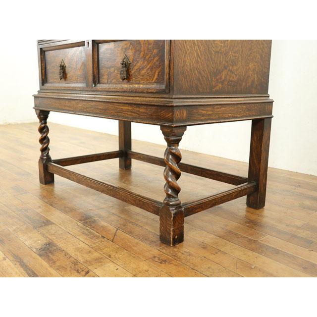 ライティングビューロー 美しい杢目も魅力 ツイストレッグ 引き出し 机