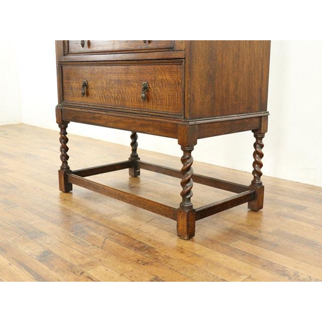 端正なフォルム♪ 英国 アンティーク ライティングビューロー ツイストレッグ 端正なフォルム♪ 英国 アンティーク ライティングビューロー