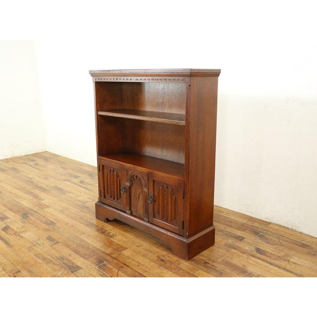 本棚　アメリカン　アンティーク Amazon.co.jp: アンティーク調 ブックシェルフ W約80×D約35×H約192cm