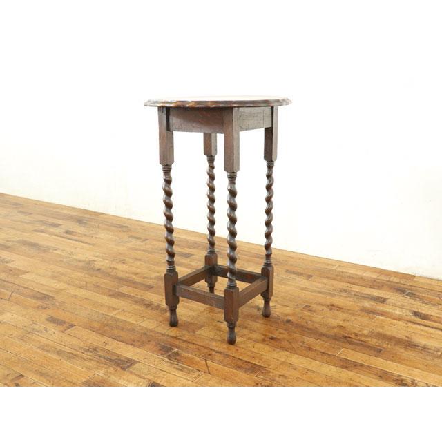 オケージョナルテーブル 丸型天板 ツイストレッグ ティーテーブル