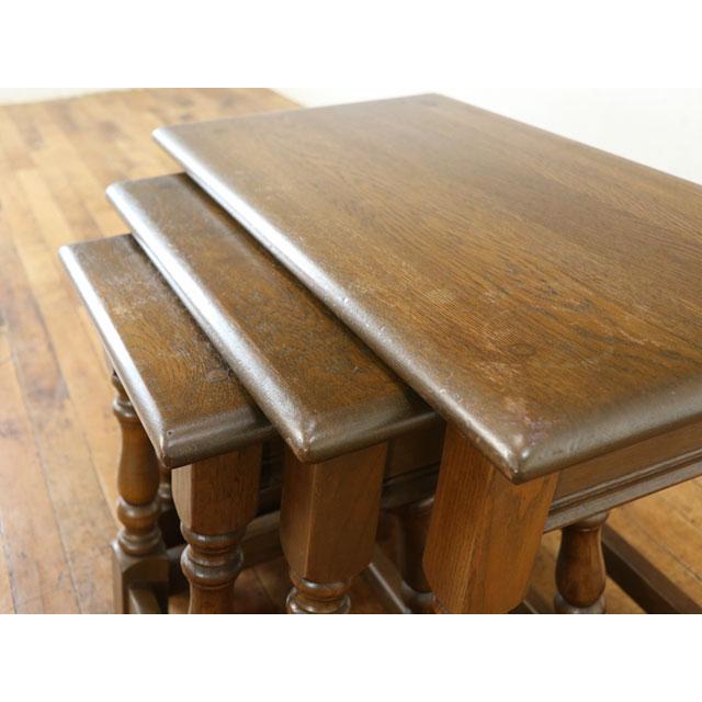 ネストテーブル ウッドトップタイプ かわいい雰囲気 イギリス テーブル