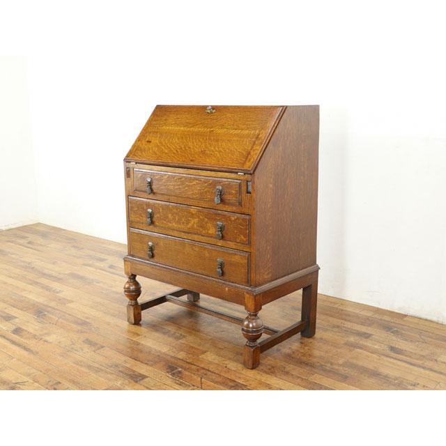 アンティーク ライティングビューロー すっきりとしたデザイン 美しい