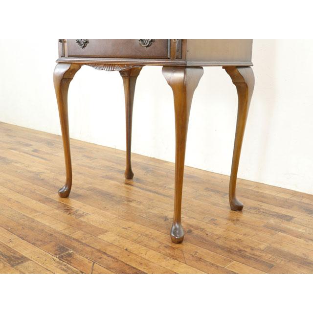 ライティングビューロー 小ぶりなサイズ すっきり上品な印象 杢目を