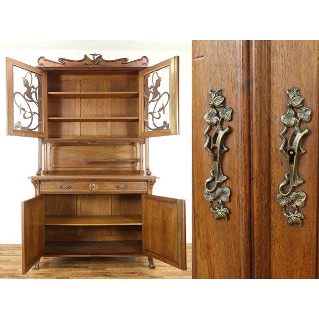 フランスアールヌーボの小棚アンティーク フランスアールヌーボの小棚アンティーク フランスアールヌーボ