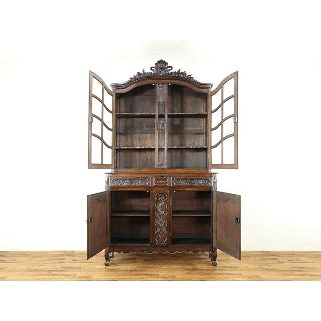 1880年頃 フランス アンティーク家具 キャビネット 薄型の珍しい 1880年頃 フランス アンティーク家具 キャビネット 薄型の珍しい