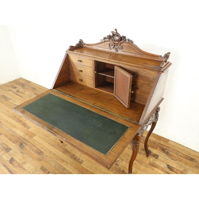 フランス 1920年頃 希少なライティングビューロー ロココ様式 書き物机