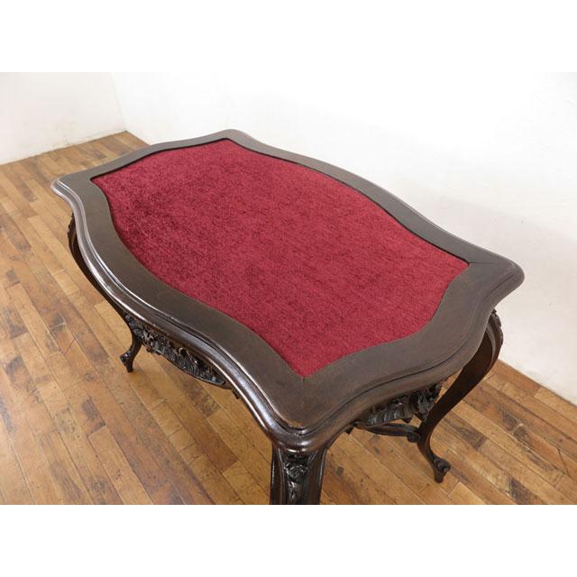 サイドテーブル ロココ様式の華麗なデザイン 美しい彫刻 テーブル