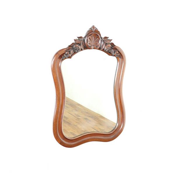 ウォールミラー 幅60×奥8×高87cm 壁掛け鏡 フランス 壁面のアクセント