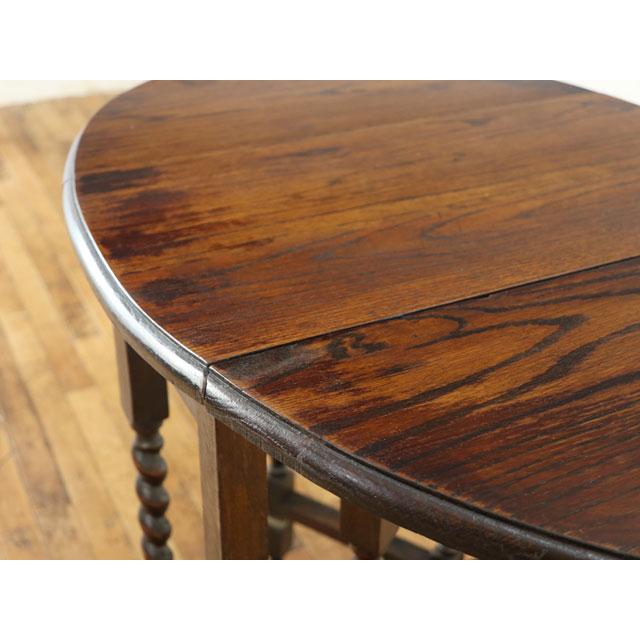 イギリス ヴィンテージ 折りたたみ ゲートレッグ テーブル