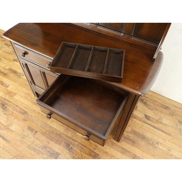 人気のERCOL(アーコール) カップボード 幅123.5×奥50×高166cm