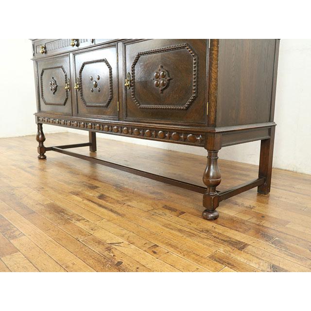 アンティーク サイドボード 幅183×奥61×高116cm 洗練されたデザイン