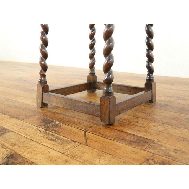 アンティーク プランツスタンド 花台 ツイストレッグ 小ぶりなサイズ