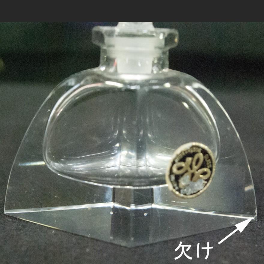 香水瓶　保谷クリスタル 銀座 和光　非売品 香水瓶 保谷クリスタル 銀座 和光 非売品